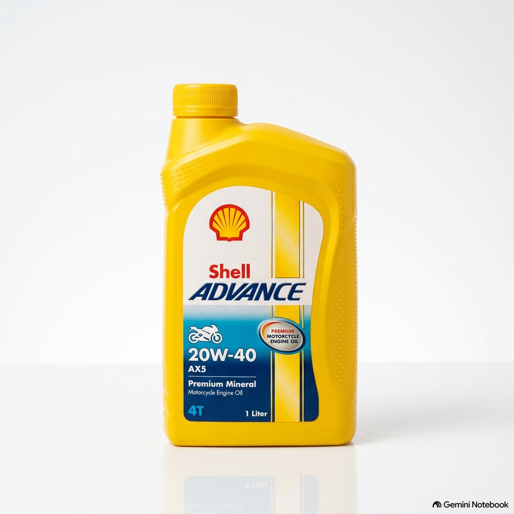 Shell Advance AX5 4T 20W-40